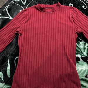 Red tight top from Hollister